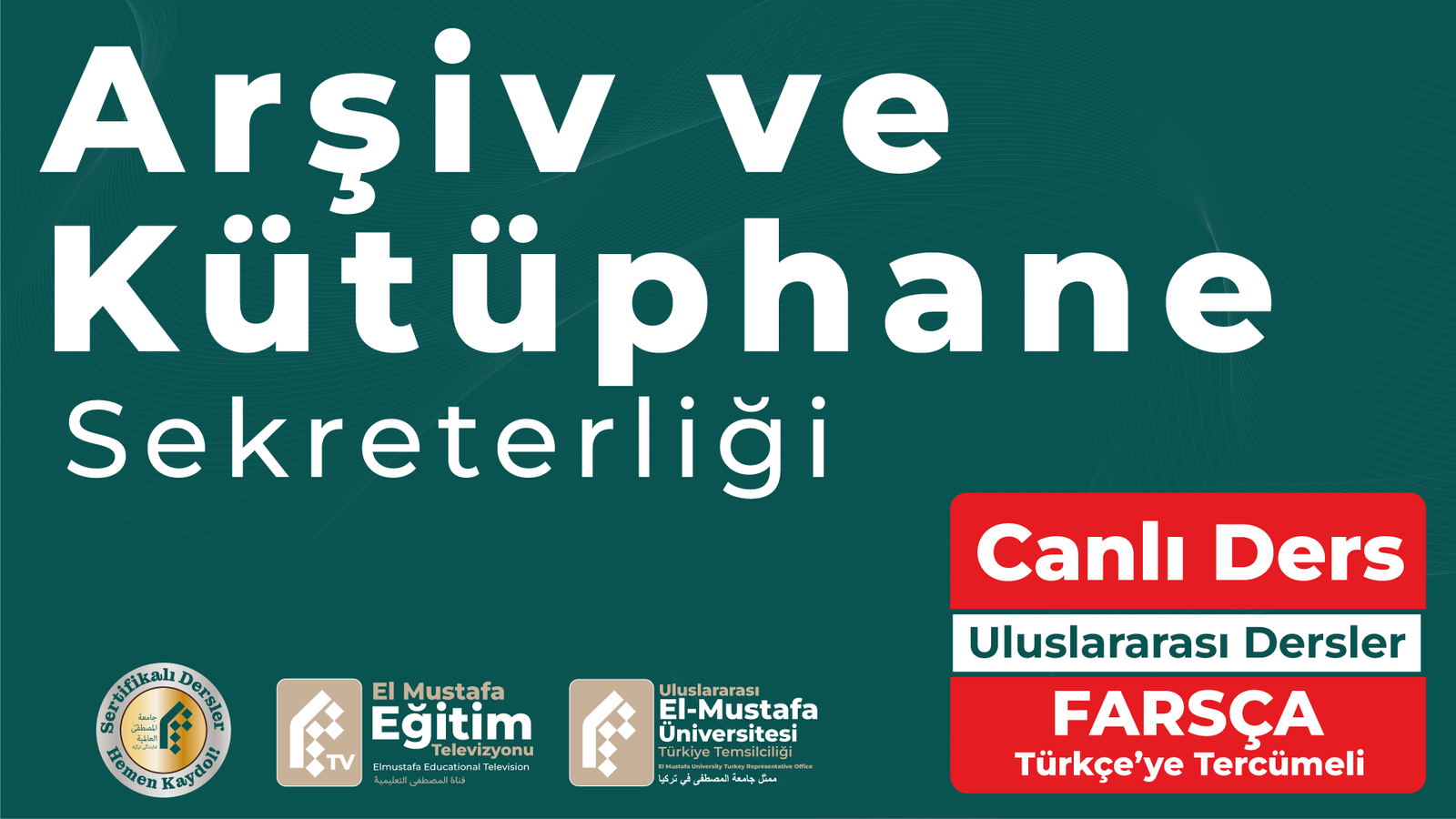 Kütüphane Sekreterliği Dersleri adlı videonun küçük resmi